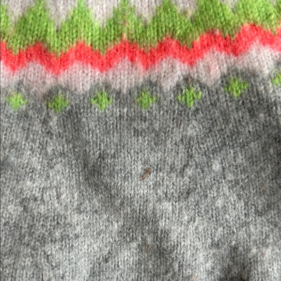 Jacadi Dark Blue Sweater with Pink and Red Heart Design and Grey Sweater - Picture 11 of 15